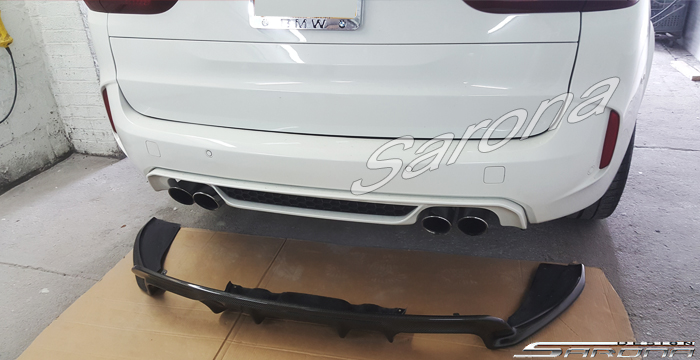 Custom BMW X5  SUV/SAV/Crossover Rear Lip/Diffuser (2014 - 2019) - $590.00 (Part #BM-038-RA)